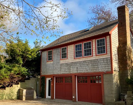 Wellfleet Cape Cod vacation rental - Cottage from garage and parking side.