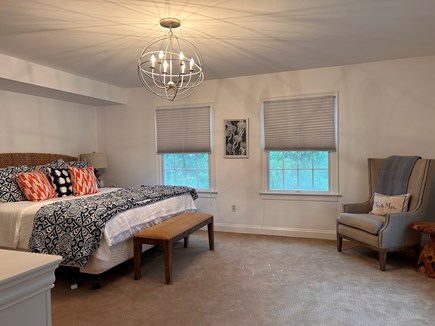 Popponesset Cape Cod vacation rental - Master Bedroom, King bed, 2 bureaus and a TV
