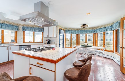 Falmouth Cape Cod vacation rental - Kitchen with center island