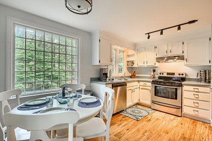 East Sandwich Cape Cod vacation rental - Kitchen area with seating.