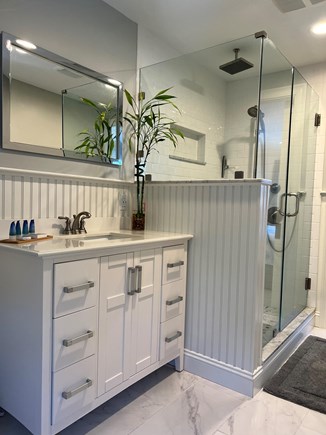 Harwich Cape Cod vacation rental - Bathroom off of primary bedroom.