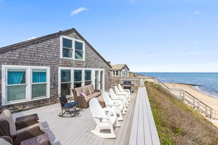 Dennis Port Cape Cod vacation rental - Deck with plenty of seating