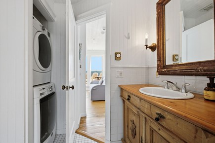Dennis Port Cape Cod vacation rental - Bathroom with washer/dryer