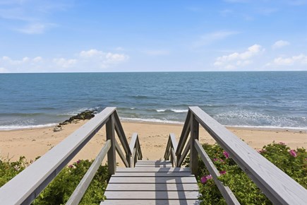 Dennis Port Cape Cod vacation rental - Stairs to beach