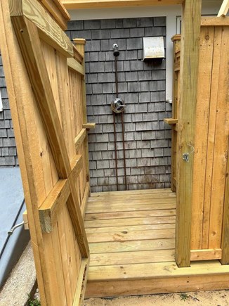 South Yarmouth Cape Cod vacation rental - New outdoor shower
