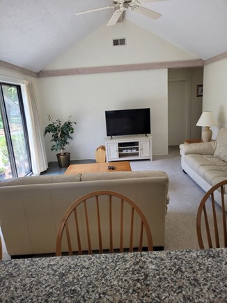 New Seabury Mews  Cape Cod vacation rental - Living Room and Kitchen Counter