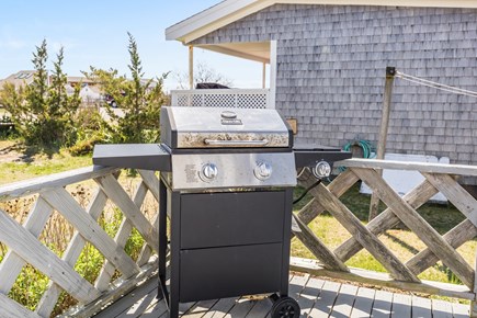 Provincetown Cape Cod vacation rental - Grill on deck