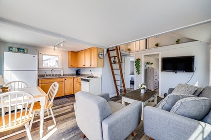 Provincetown Cape Cod vacation rental - Open concept living area