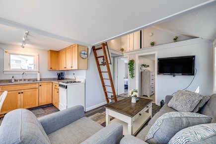 Provincetown Cape Cod vacation rental - Open concept living area