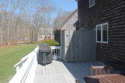 Eastham, Nauset Light - 3983 Cape Cod vacation rental - Grill and outdoor shower