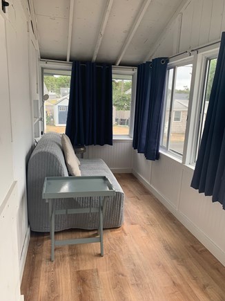 Dennisport Cape Cod vacation rental - Side bedroom with Ikea full pullout sofa