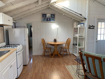 Dennisport Cape Cod vacation rental - Dining area with skylight
