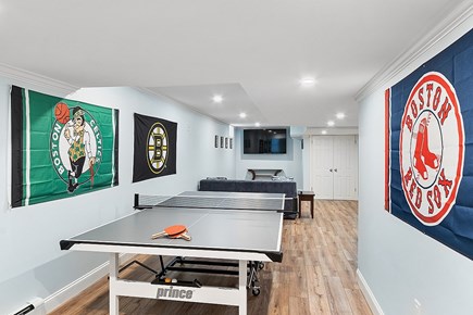 Chatham House Cape Cod vacation rental - Intense ping-pong battles amidst New England's sports pride