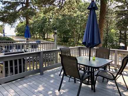 Hyannis Cape Cod vacation rental - Deck Looking out at the water