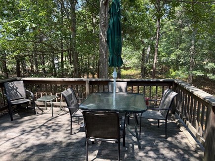 Eastham Cape Cod vacation rental - Back Deck