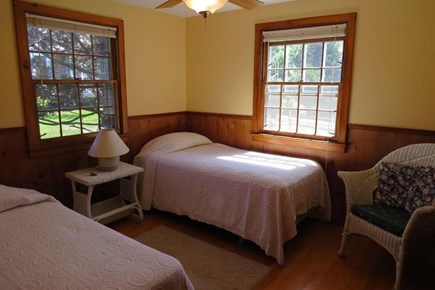 Orleans, Nauset Heights Cape Cod vacation rental - Bedroom 2 southeast - 2 Twin beds