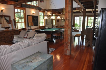 Truro Cape Cod vacation rental - Guest barn great room