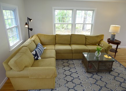 Chatham Cape Cod vacation rental - Comfortable sectional in living room
