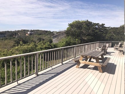 East Orleans Cape Cod vacation rental - outside deck