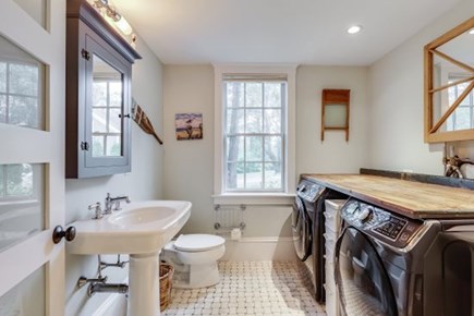 Orleans Cape Cod vacation rental - First Floor half bath and laundry