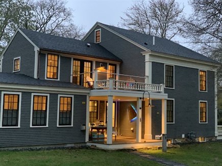 Orleans Cape Cod vacation rental - Sit out in the evening with the glow coming from inside the house