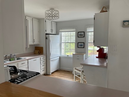 North Falmouth Cape Cod vacation rental - Kitchen with breakfast bar