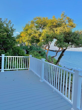 Plymouth MA vacation rental - Deck with water views