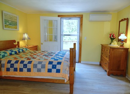 Eastham Cape Cod vacation rental - Full bedroom, with door to deck
