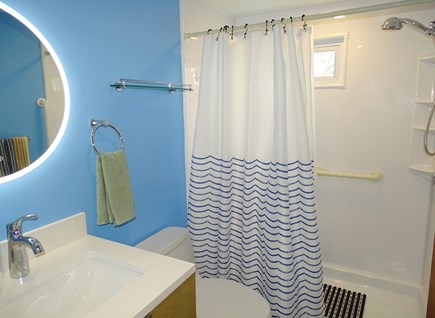 Eastham Cape Cod vacation rental - 2026 bathroom with new fixtures, shower 