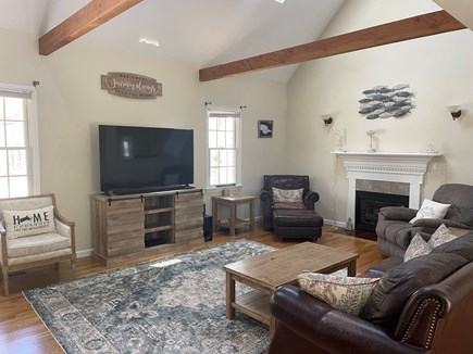 Yarmouth Port Cape Cod vacation rental - 65” Smart TV is perfect for movie night!