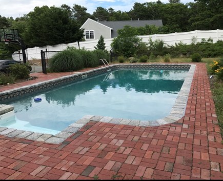 Yarmouth Port Cape Cod vacation rental - Swimming pool with horseshoe pit!
