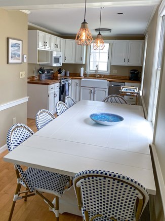 Chatham Cape Cod vacation rental - Dining area; table has leaves to extend