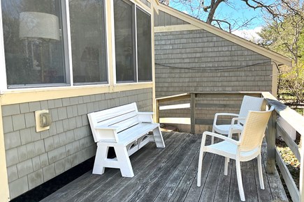 Brewster Cape Cod vacation rental - Outside deck