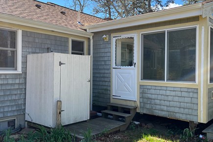 Brewster Cape Cod vacation rental - Outside shower