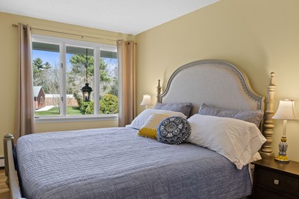 Centerville Cape Cod vacation rental - King bedroom with a built-in dresser