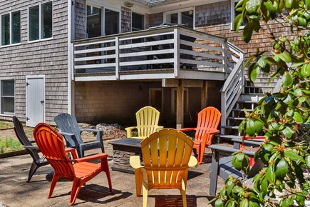Centerville Cape Cod vacation rental - Outdoor Sitting Area With Firepit