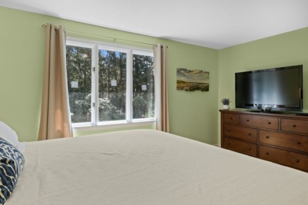 Centerville Cape Cod vacation rental - 1st King Bedroom TV