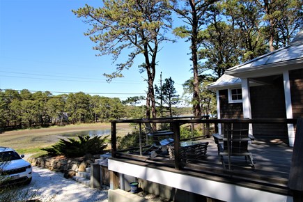 Wellfleet Cape Cod vacation rental - front yard water view