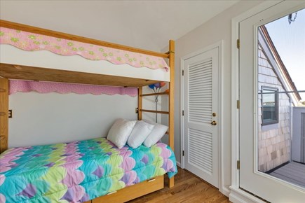Hyannis Cape Cod vacation rental - 3rd bedroom bunk beds