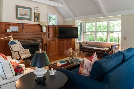 Osterville Cape Cod vacation rental - Living room with plenty of seating