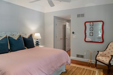 Osterville Cape Cod vacation rental - Bedroom #1-First floor King bedroom with private porch