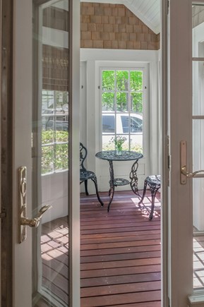 Osterville Cape Cod vacation rental - Porch off of first floor bedroom