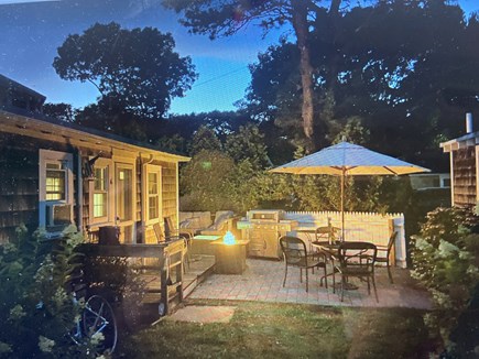 South Yarmouth Cape Cod vacation rental - Enjoy a fire at night while you chat about the day!