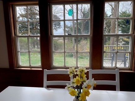 Wellfleet Cape Cod vacation rental - View from the dining area