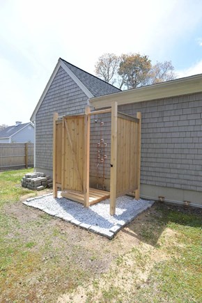 East Falmouth Cape Cod vacation rental - Enclosed Outdoor Shower