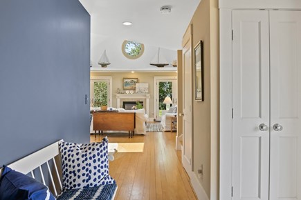 Orleans Cape Cod vacation rental - Hallway to dining and living area.
