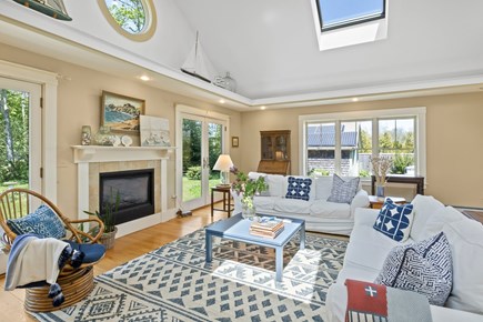 Orleans Cape Cod vacation rental - French doors and skylights bring the outdoors in.