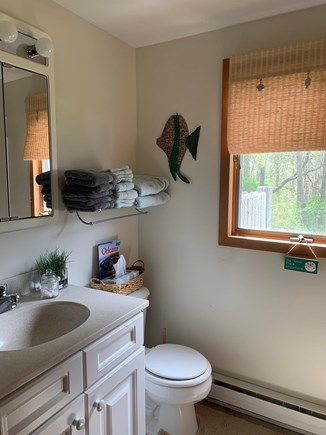 Orleans Cape Cod vacation rental - 1st floor bathroom featuring tub & shower.