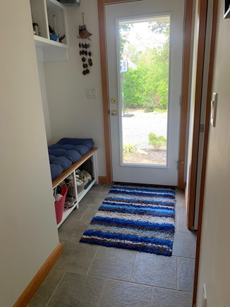 Orleans Cape Cod vacation rental - Great, convenient cubby/bench storage next to mud/laundry room.