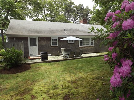 Chatham Cape Cod vacation rental - Back Patio with Grill and outdoor table